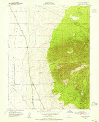Cave Canyon Utah Historical topographic map, 1:24000 scale, 7.5 X 7.5 Minute, Year 1953