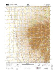 Cave Canyon Utah Current topographic map, 1:24000 scale, 7.5 X 7.5 Minute, Year 2014