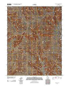 Cave Flat Utah Historical topographic map, 1:24000 scale, 7.5 X 7.5 Minute, Year 2011