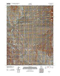 Cedar Utah Historical topographic map, 1:24000 scale, 7.5 X 7.5 Minute, Year 2011