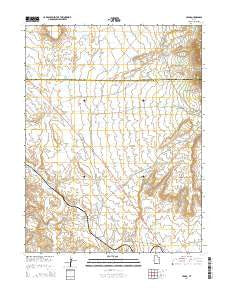 Cedar Utah Current topographic map, 1:24000 scale, 7.5 X 7.5 Minute, Year 2014