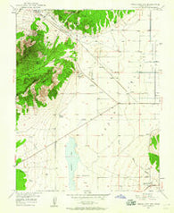 Cedar City NW Utah Historical topographic map, 1:24000 scale, 7.5 X 7.5 Minute, Year 1949