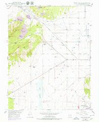 Cedar City NW Utah Historical topographic map, 1:24000 scale, 7.5 X 7.5 Minute, Year 1949