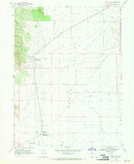 Cedar Fort Utah Historical topographic map, 1:24000 scale, 7.5 X 7.5 Minute, Year 1968