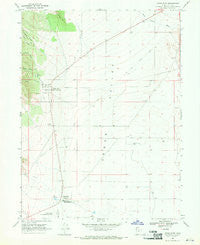Cedar Fort Utah Historical topographic map, 1:24000 scale, 7.5 X 7.5 Minute, Year 1968