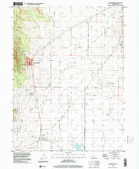 Cedar Fort Utah Historical topographic map, 1:24000 scale, 7.5 X 7.5 Minute, Year 1997