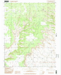 Cedar Mesa South Utah Historical topographic map, 1:24000 scale, 7.5 X 7.5 Minute, Year 1996