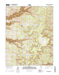 Cedar Mesa North Utah Current topographic map, 1:24000 scale, 7.5 X 7.5 Minute, Year 2014