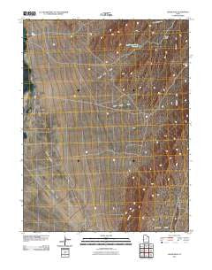 Cedar Pass Utah Historical topographic map, 1:24000 scale, 7.5 X 7.5 Minute, Year 2011