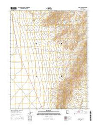 Cedar Pass Utah Current topographic map, 1:24000 scale, 7.5 X 7.5 Minute, Year 2014