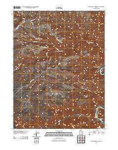 Cedar Ridge Canyon Utah Historical topographic map, 1:24000 scale, 7.5 X 7.5 Minute, Year 2011