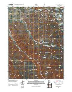 Center Creek Utah Historical topographic map, 1:24000 scale, 7.5 X 7.5 Minute, Year 2011