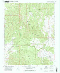 Central East Utah Historical topographic map, 1:24000 scale, 7.5 X 7.5 Minute, Year 1972