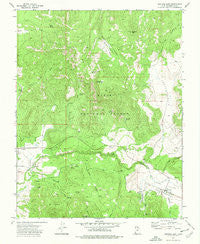 Central East Utah Historical topographic map, 1:24000 scale, 7.5 X 7.5 Minute, Year 1972