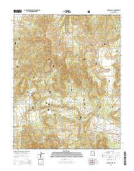 Central East Utah Current topographic map, 1:24000 scale, 7.5 X 7.5 Minute, Year 2014