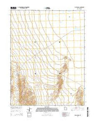Chalk Knolls Utah Current topographic map, 1:24000 scale, 7.5 X 7.5 Minute, Year 2014