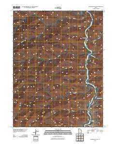 Chandler Falls Utah Historical topographic map, 1:24000 scale, 7.5 X 7.5 Minute, Year 2011