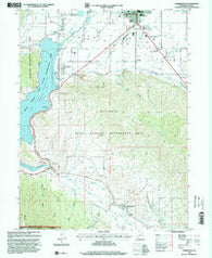 Charleston Utah Historical topographic map, 1:24000 scale, 7.5 X 7.5 Minute, Year 1998