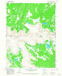 Chepeta Lake Utah Historical topographic map, 1:24000 scale, 7.5 X 7.5 Minute, Year 1965