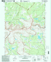 Chepeta Lake Utah Historical topographic map, 1:24000 scale, 7.5 X 7.5 Minute, Year 1996