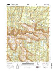 Chepeta Lake Utah Current topographic map, 1:24000 scale, 7.5 X 7.5 Minute, Year 2014