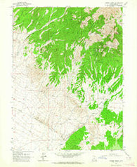 Cherry Creek Utah Historical topographic map, 1:24000 scale, 7.5 X 7.5 Minute, Year 1963