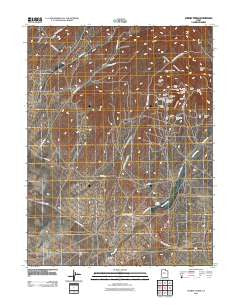 Cherry Creek Utah Historical topographic map, 1:24000 scale, 7.5 X 7.5 Minute, Year 2010