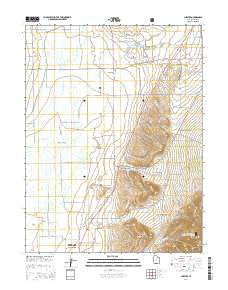 Chester Utah Current topographic map, 1:24000 scale, 7.5 X 7.5 Minute, Year 2014