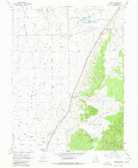 Chester Utah Historical topographic map, 1:24000 scale, 7.5 X 7.5 Minute, Year 1966