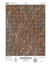 Chicken Fork Utah Historical topographic map, 1:24000 scale, 7.5 X 7.5 Minute, Year 2011