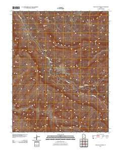 Chocolate Drop Utah Historical topographic map, 1:24000 scale, 7.5 X 7.5 Minute, Year 2011