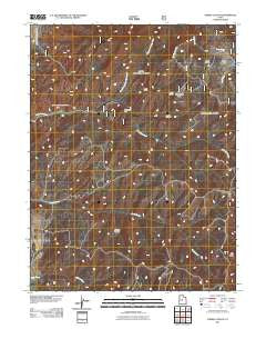 Chriss Canyon Utah Historical topographic map, 1:24000 scale, 7.5 X 7.5 Minute, Year 2011