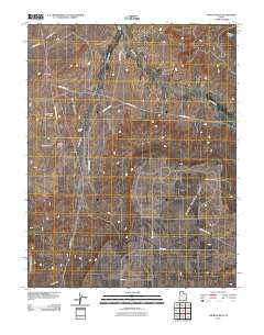 Church Rock Utah Historical topographic map, 1:24000 scale, 7.5 X 7.5 Minute, Year 2010