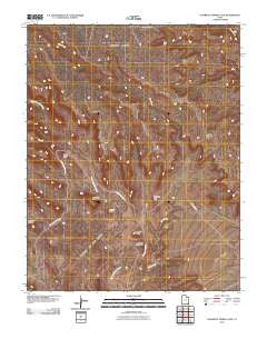 Cigarette Spring Cave Utah Historical topographic map, 1:24000 scale, 7.5 X 7.5 Minute, Year 2010