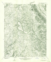 Circle Cliffs 1 SE Utah Historical topographic map, 1:24000 scale, 7.5 X 7.5 Minute, Year 1953