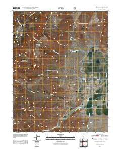 Circleville Utah Historical topographic map, 1:24000 scale, 7.5 X 7.5 Minute, Year 2011