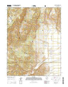 Circleville Utah Current topographic map, 1:24000 scale, 7.5 X 7.5 Minute, Year 2014