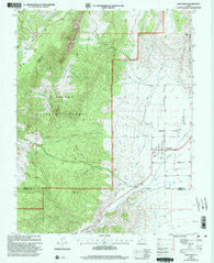 Circleville Utah Historical topographic map, 1:24000 scale, 7.5 X 7.5 Minute, Year 2001