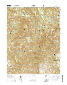 Circleville Mountain Utah Current topographic map, 1:24000 scale, 7.5 X 7.5 Minute, Year 2014