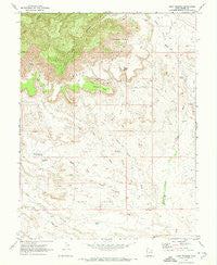 Cisco Springs Utah Historical topographic map, 1:24000 scale, 7.5 X 7.5 Minute, Year 1970