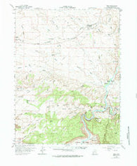 Cisco Utah Historical topographic map, 1:62500 scale, 15 X 15 Minute, Year 1958