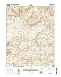 Cisco SW Utah Current topographic map, 1:24000 scale, 7.5 X 7.5 Minute, Year 2014
