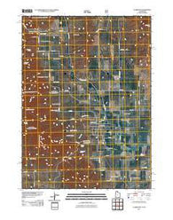 Clarkston Utah Historical topographic map, 1:24000 scale, 7.5 X 7.5 Minute, Year 2011