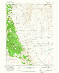 Clarkston Utah Historical topographic map, 1:24000 scale, 7.5 X 7.5 Minute, Year 1964