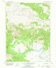 Clay Basin Utah Historical topographic map, 1:24000 scale, 7.5 X 7.5 Minute, Year 1952