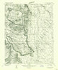 Clay Hills 3 NW Utah Historical topographic map, 1:24000 scale, 7.5 X 7.5 Minute, Year 1952