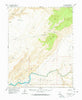 Clay Hills Utah Historical topographic map, 1:62500 scale, 15 X 15 Minute, Year 1954
