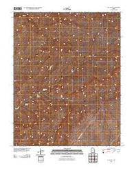 Clay Hills Utah Historical topographic map, 1:24000 scale, 7.5 X 7.5 Minute, Year 2011