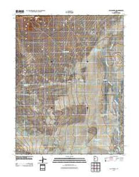 Clay Knoll Utah Historical topographic map, 1:24000 scale, 7.5 X 7.5 Minute, Year 2010