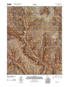 Clay Point Utah Historical topographic map, 1:24000 scale, 7.5 X 7.5 Minute, Year 2011